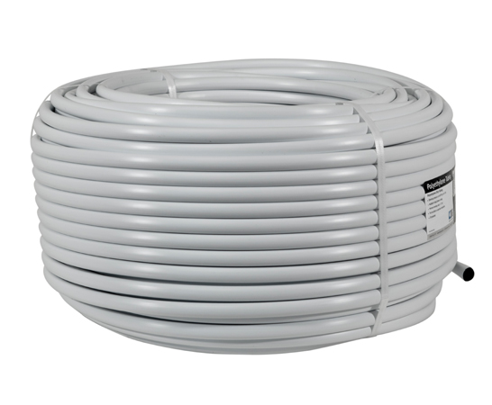 1/2" White Low Density Poly Distribution Tubing